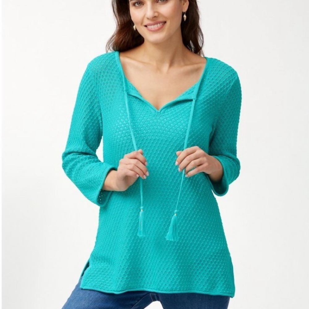 Tommy Bahama Teal Swim Coverup